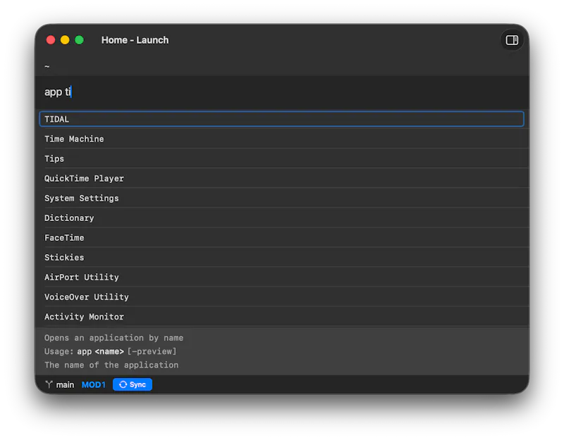 Launch screenshot 4