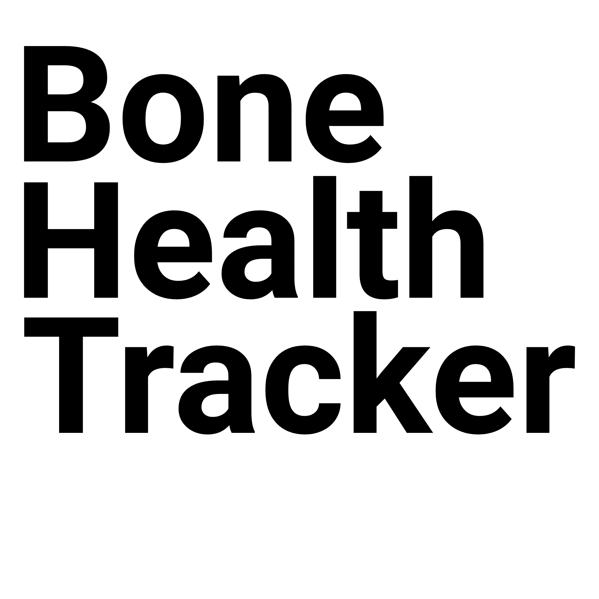 Rastreador de salud ósea
