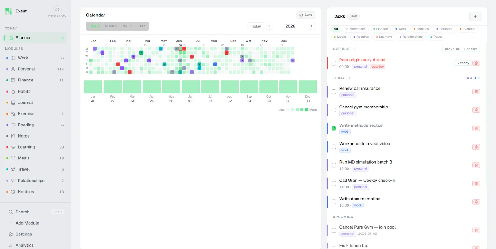 Exsut screenshot 2