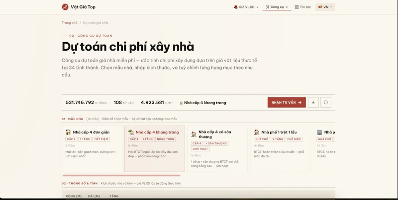 Vatgiatop screenshot 4