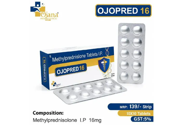 Methylprednisolone 16 mg | Ojopred 16