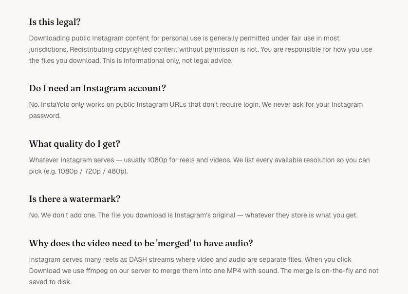 InstaYolo gallery image