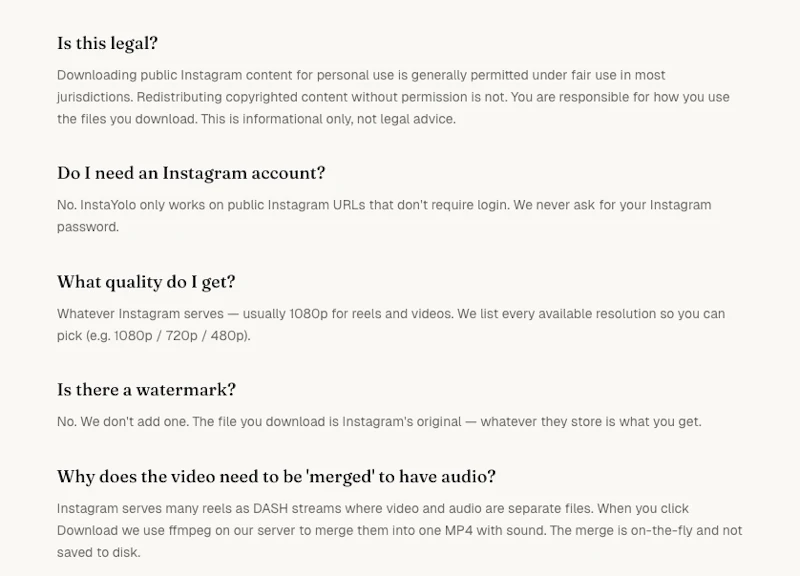 InstaYolo screenshot 2