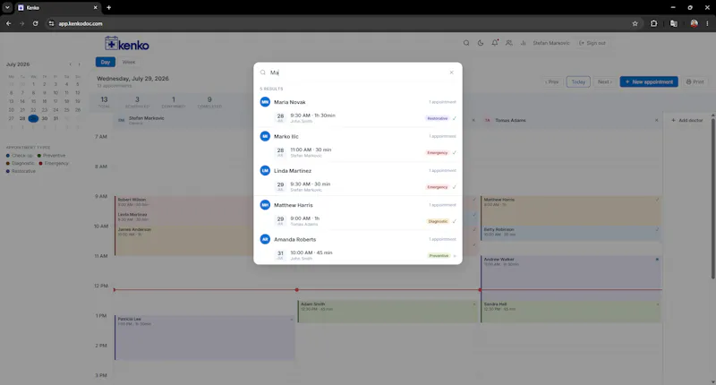 Kenko Scheduling screenshot 4