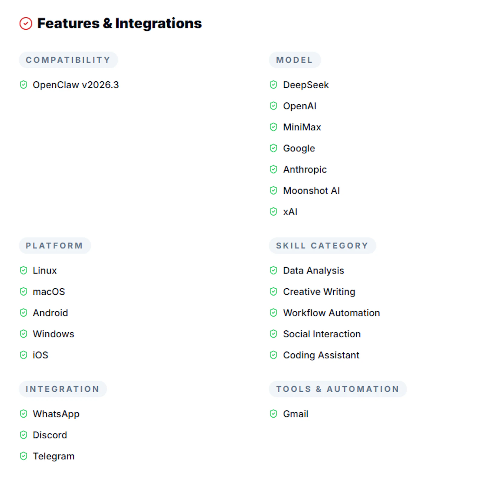 CompareClaw screenshot 2
