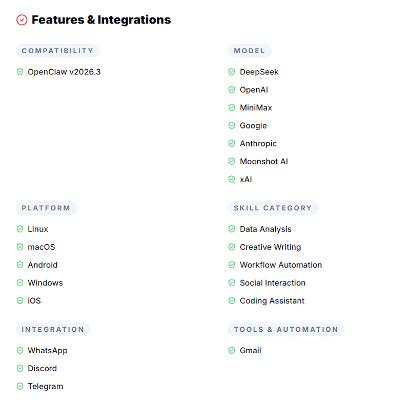CompareClaw screenshot 2