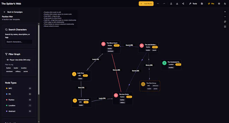 The Spider's Web screenshot 2