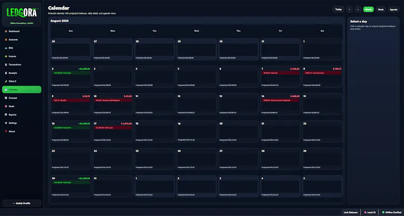 Ledgora screenshot 2