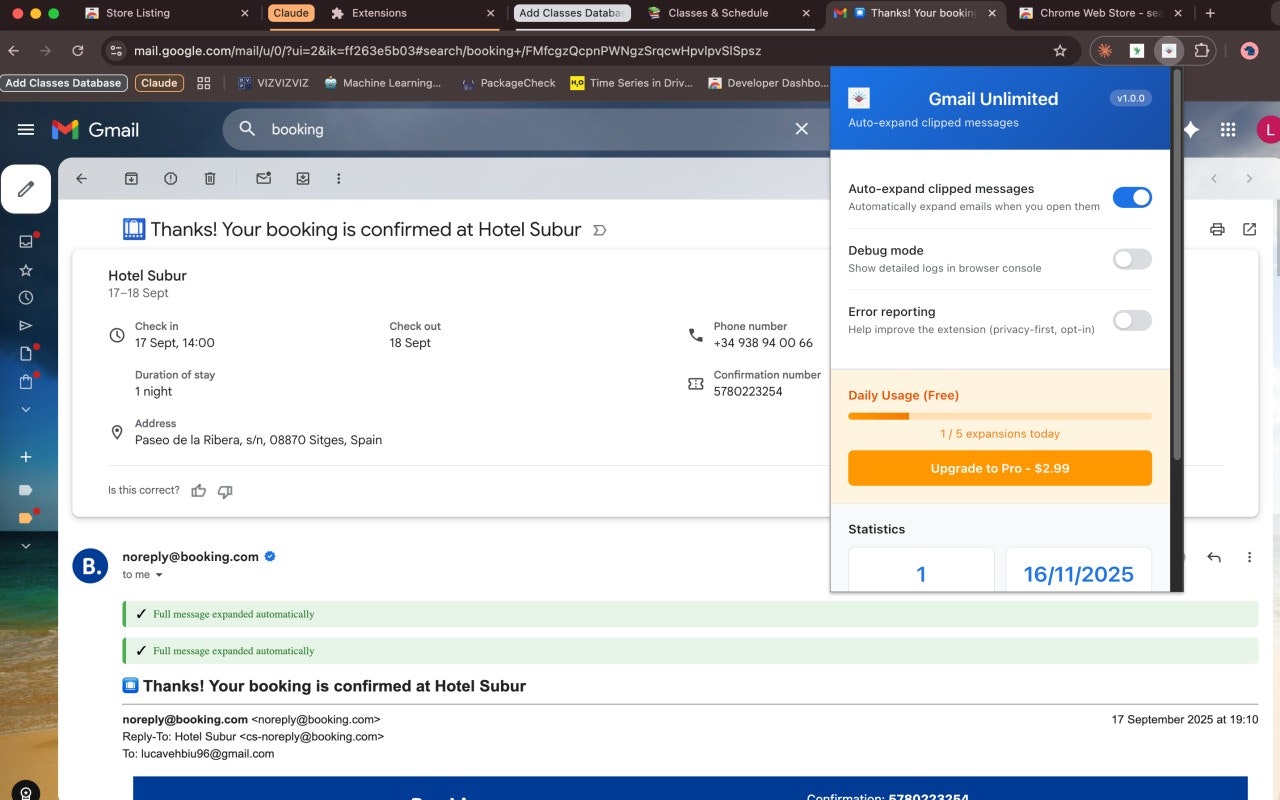 Gmail Unlimited logo