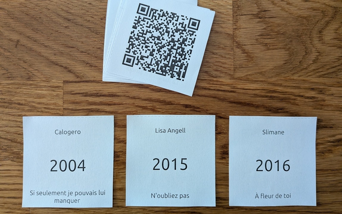 Média Piste - Transformez n'importe quelle playlist Spotify en un jeu de carte de test aveugle 3
