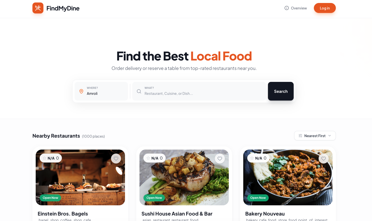 FindMyDine media 1