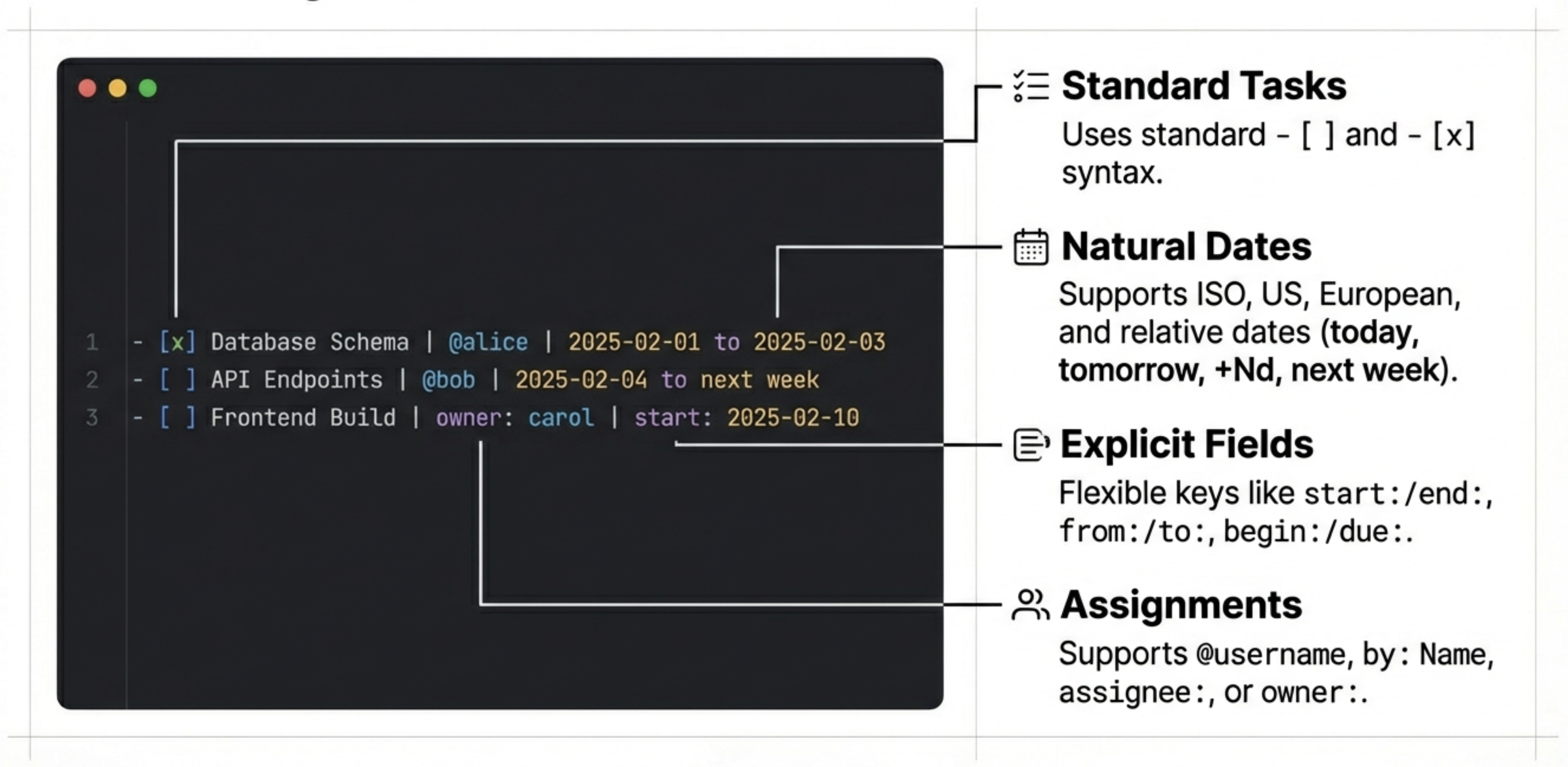 Ganttdown - Screenshot 2 showing product features and functionality