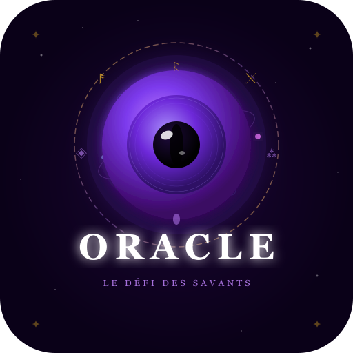 ORACLE - Le Défi des Savants - Product Hunt launch logo and brand identity