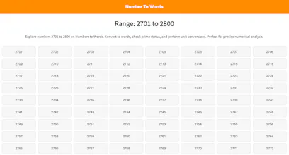 Numbers to Words gallery image