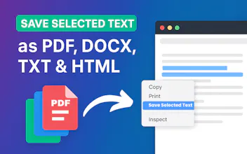 Save Selected Text gallery image