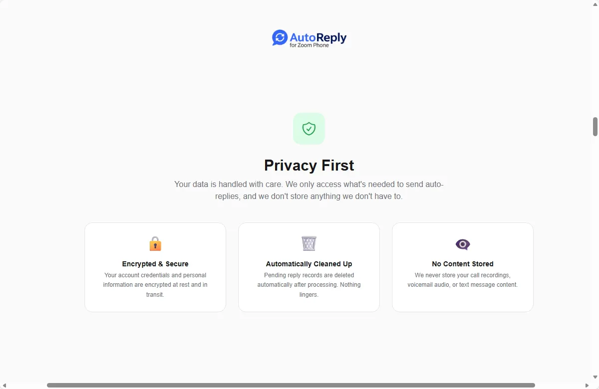 AutoReply for Zoom Phone gallery image