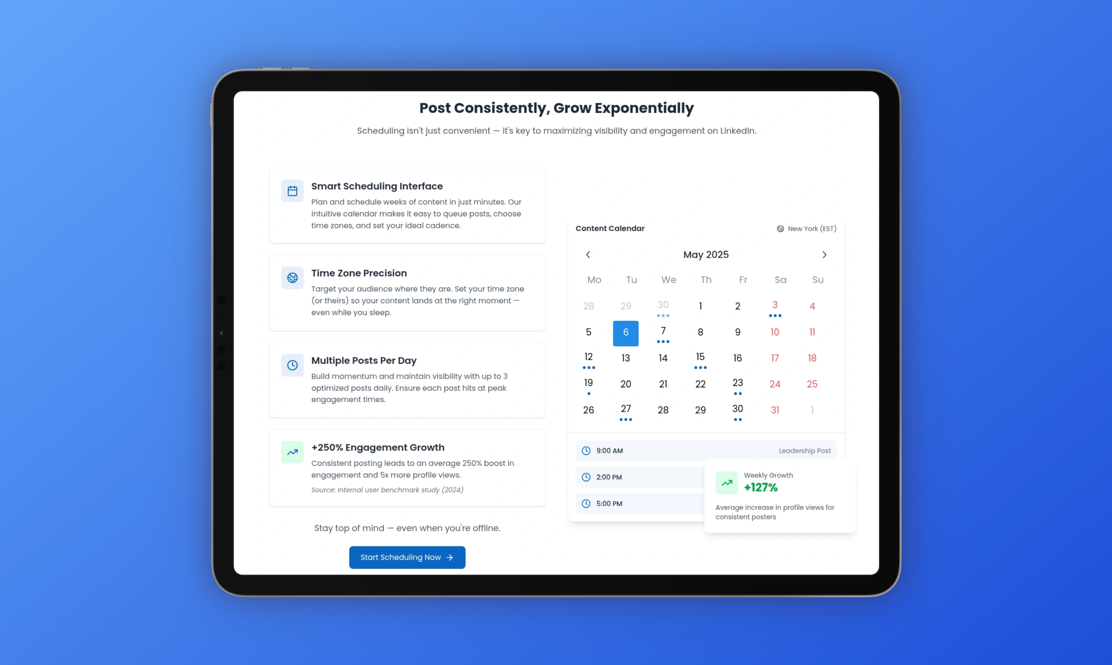 PostMatics - Generate and schedule LinkedIn content in seconds media 3