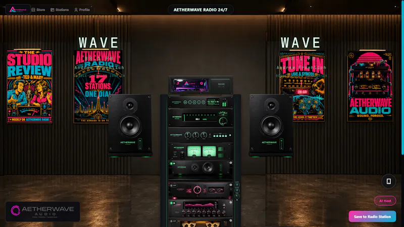 AetherWave Radio Network screenshot 5