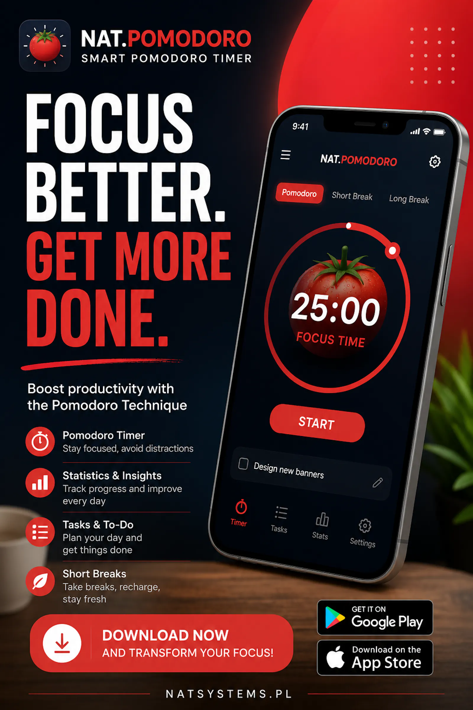 NAT.POMODORO screenshot 1