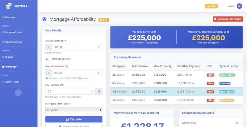 Maydra — Get on the housing ladder screenshot 3