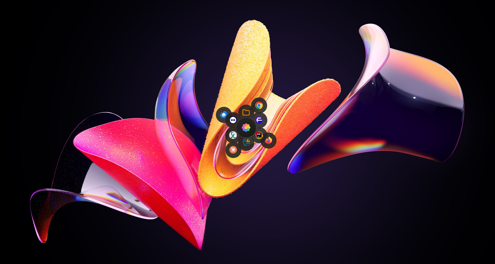 Bloom - Floating App Launcher - Main product screenshot demonstrating key features and user interface