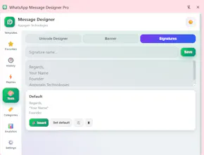 WhatsApp Message Designer Pro gallery image