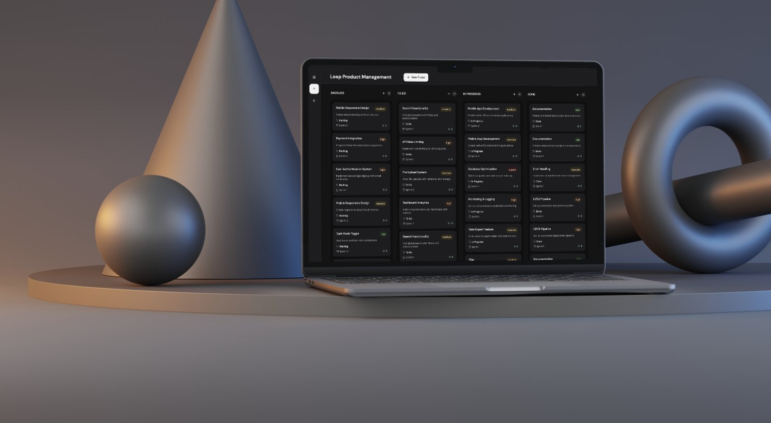 Bucle: simplificar la gestión de productos - Herramienta de gestión de productos livianos con análisis media 4