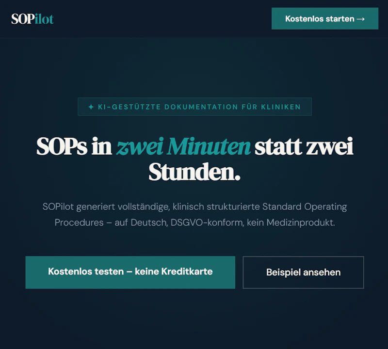 SOPilot screenshot 1
