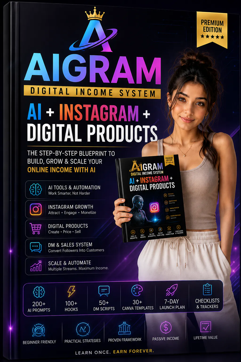 AIGRAM – AI + Instagram Digital Income gallery image