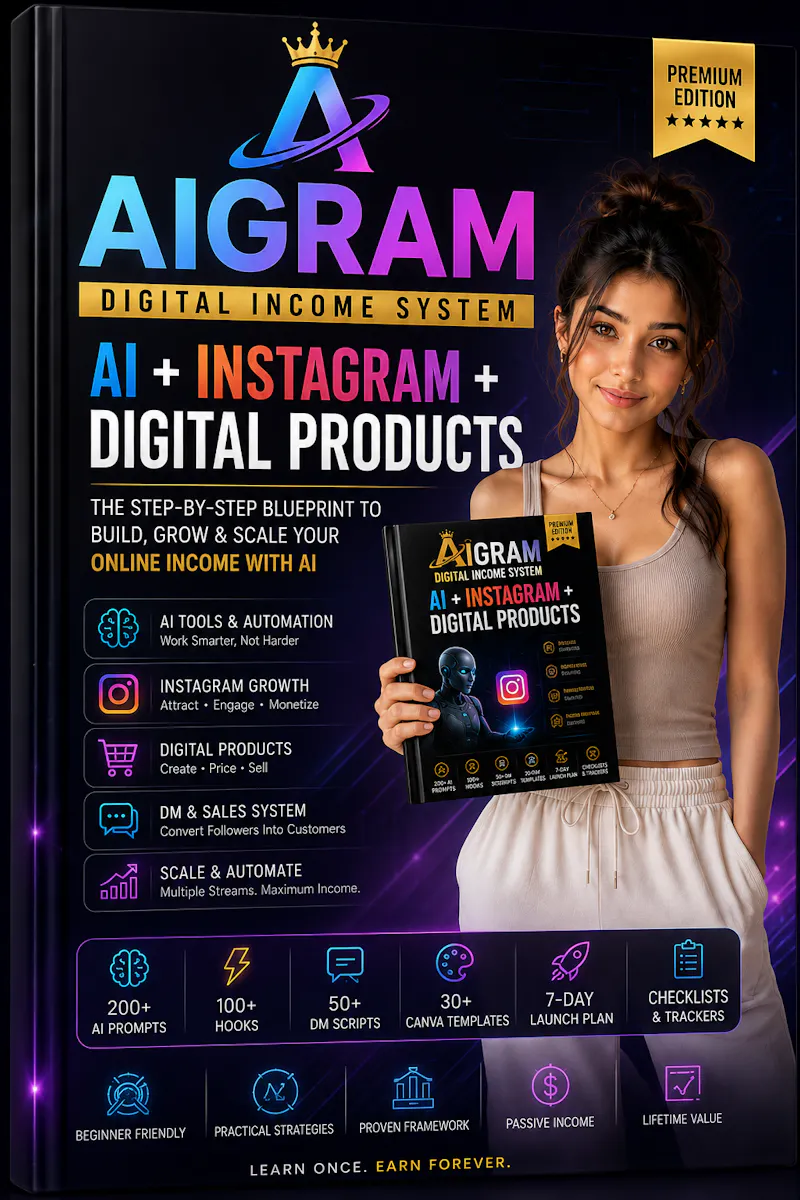 AIGRAM – AI + Instagram Digital Income screenshot 2