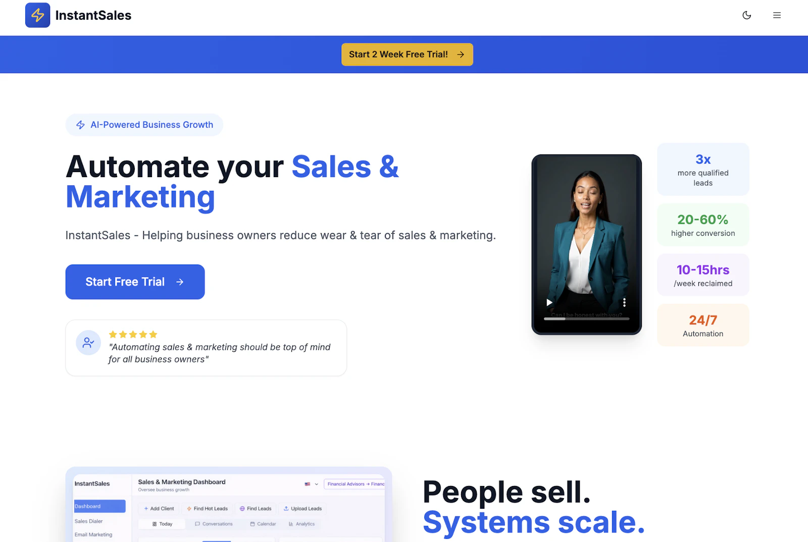 InstantSales screenshot 1