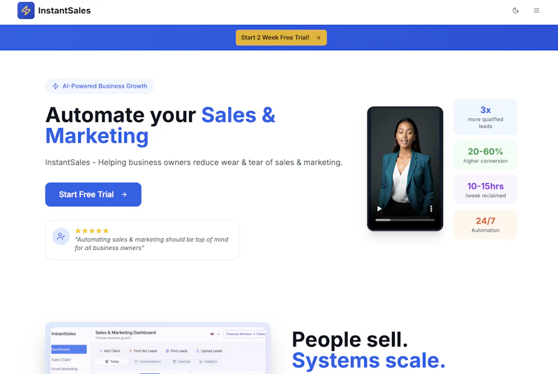 InstantSales screenshot 1