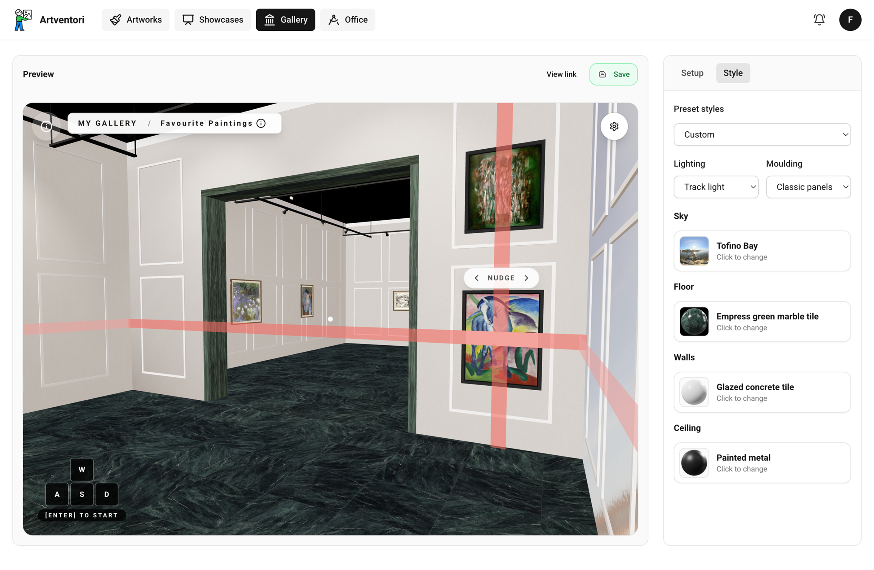 Artventori  - Screenshot 3 showing product features and functionality