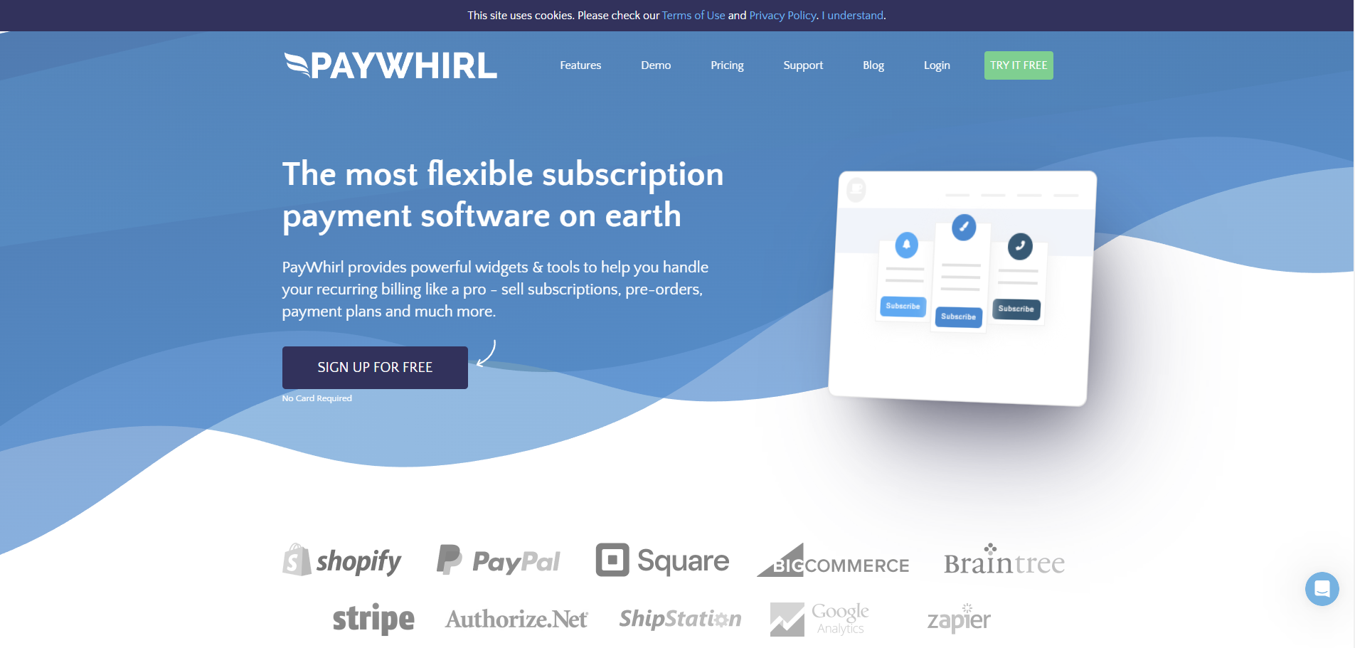 PayWhirl Recurring Payments and Subscriptions gallery image