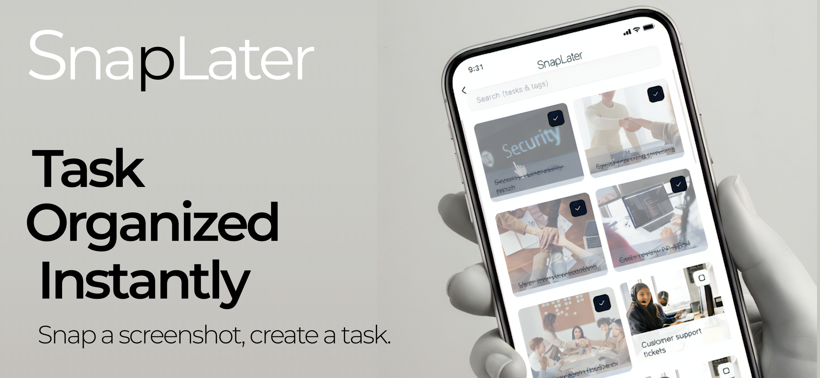 Snaplater - Main product screenshot demonstrating key features and user interface