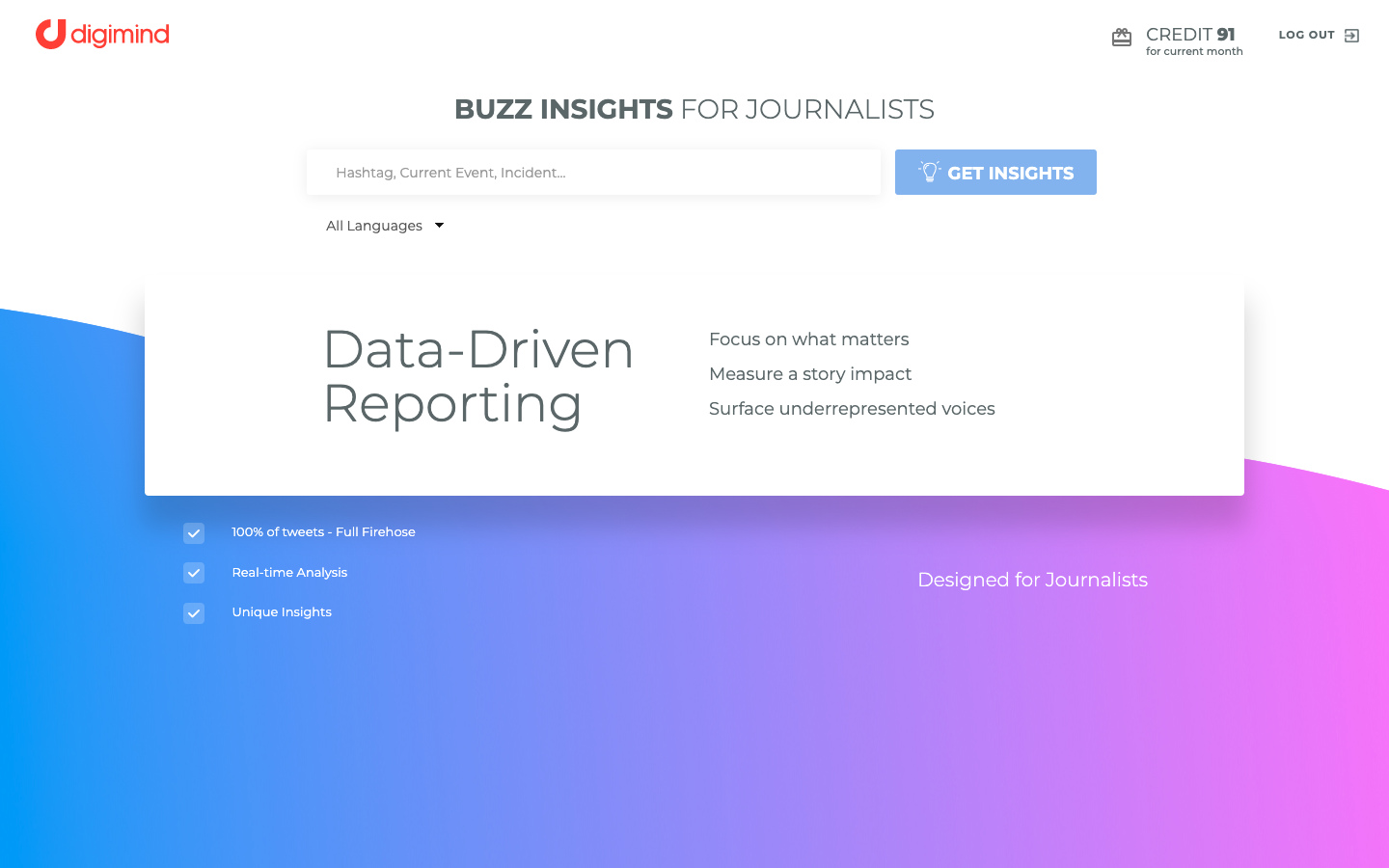 Digimind Buzz Insights for Journalists gallery image