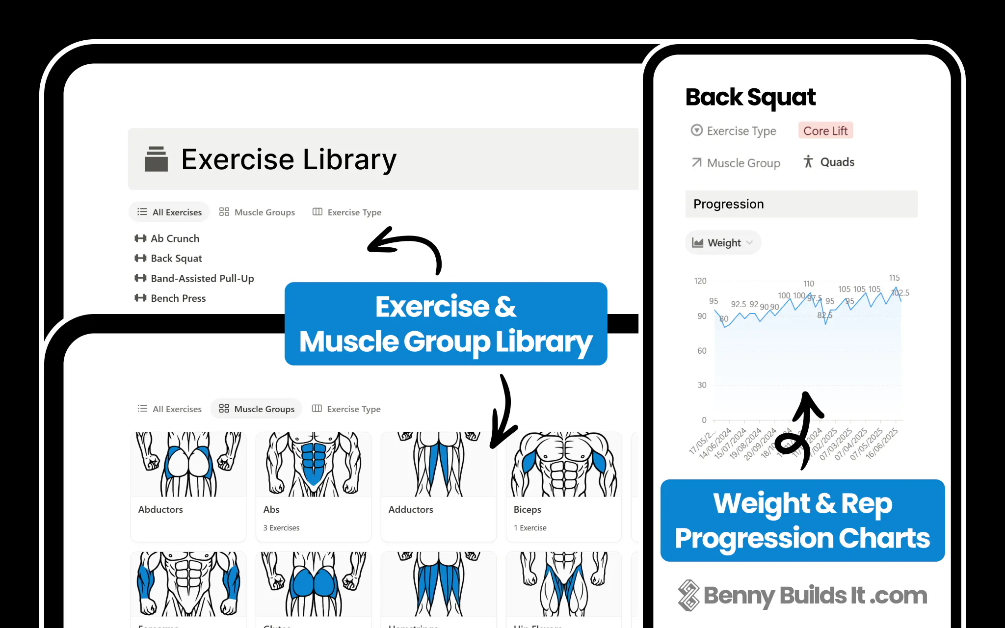 Workout Tracker Pro for Notion gallery image