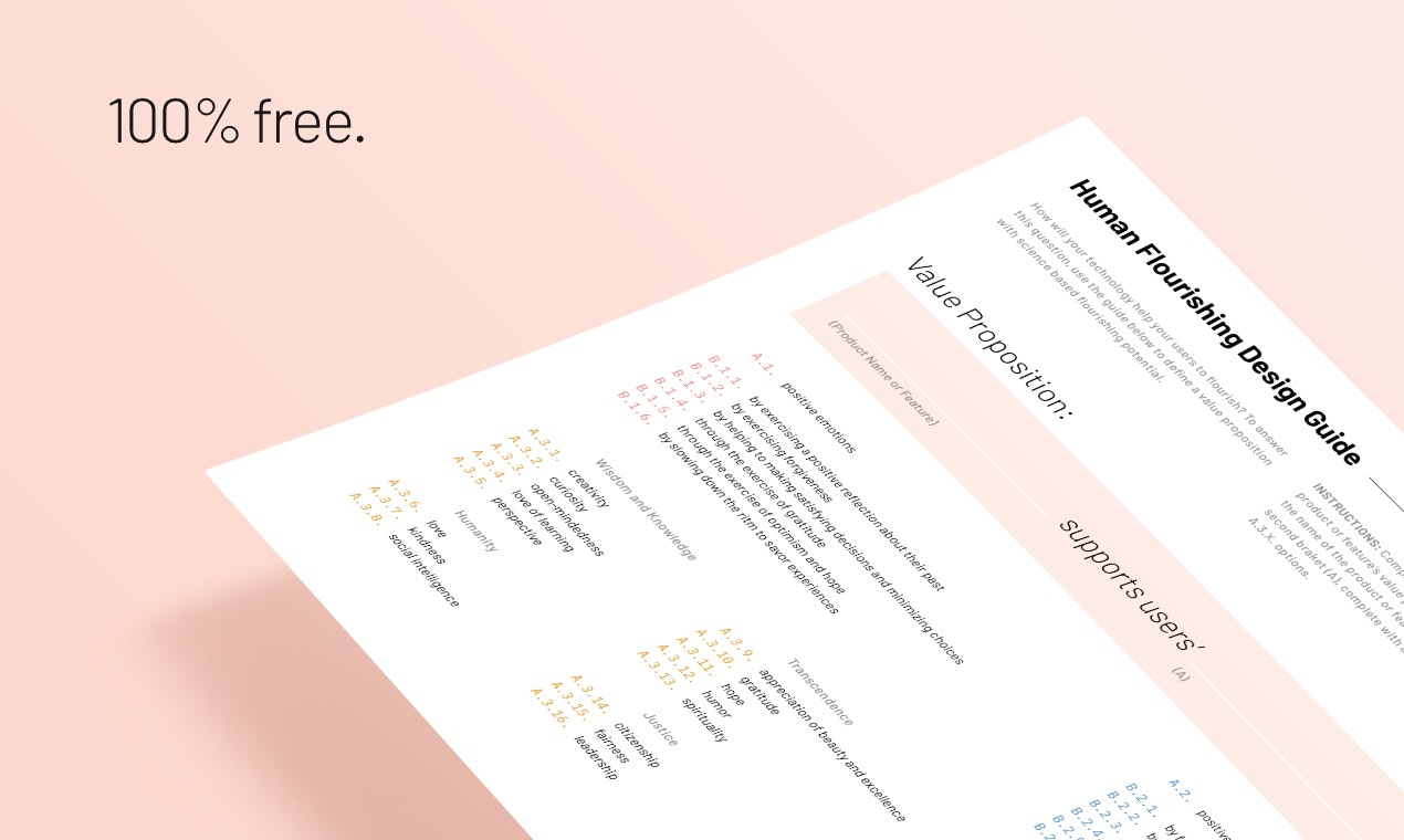 Human Flourishing Design Guide gallery image