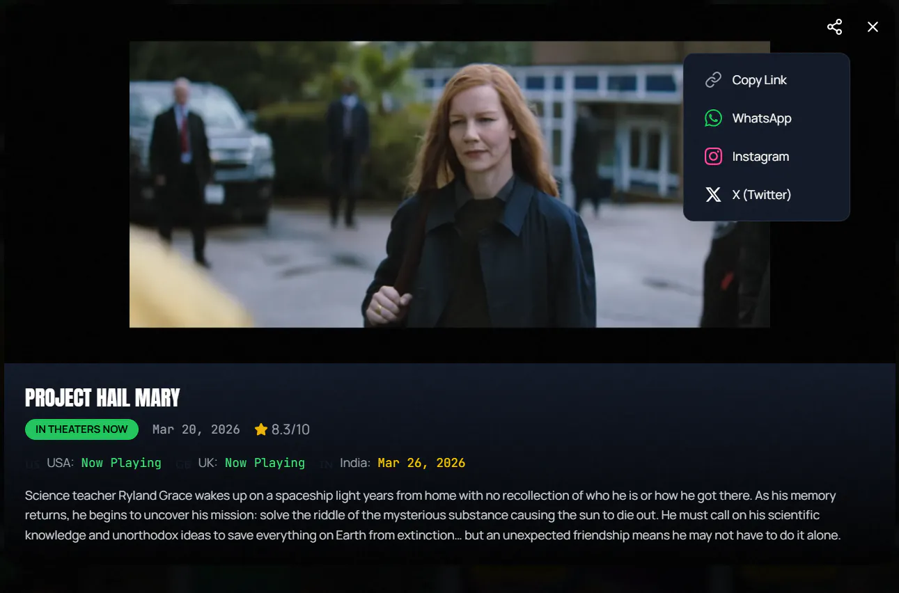 Upcoming OTT and Theatrical Releases gallery image