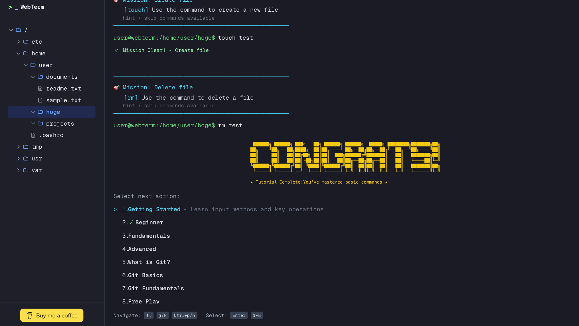 WebTerm gallery image