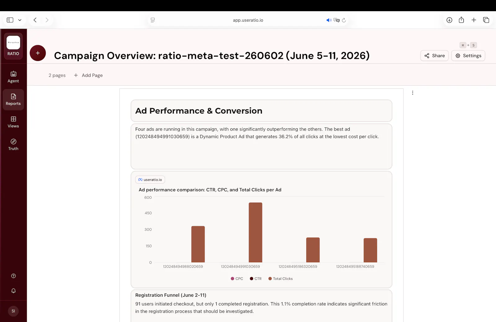 ratio - performance data on demand screenshot 5