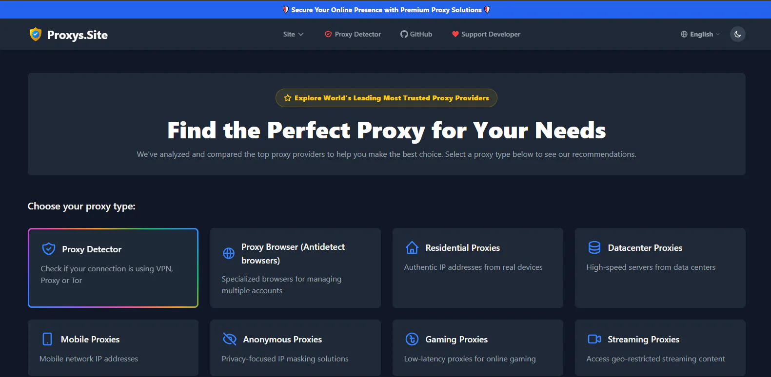 Proxys.site gallery image