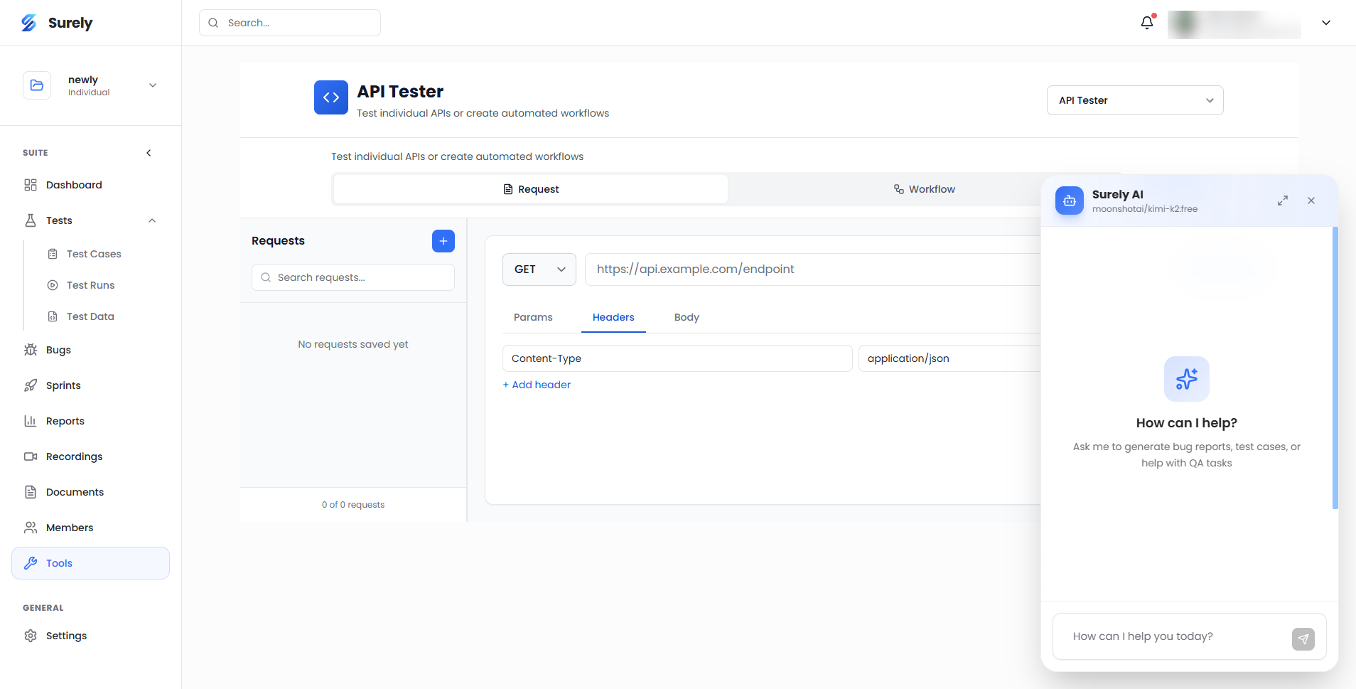Surely - Screenshot 4 showing product features and functionality