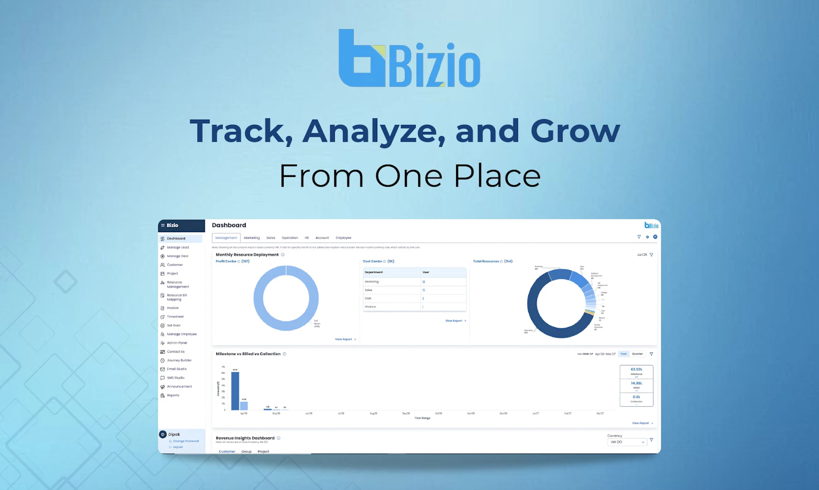BiZio screenshot 1
