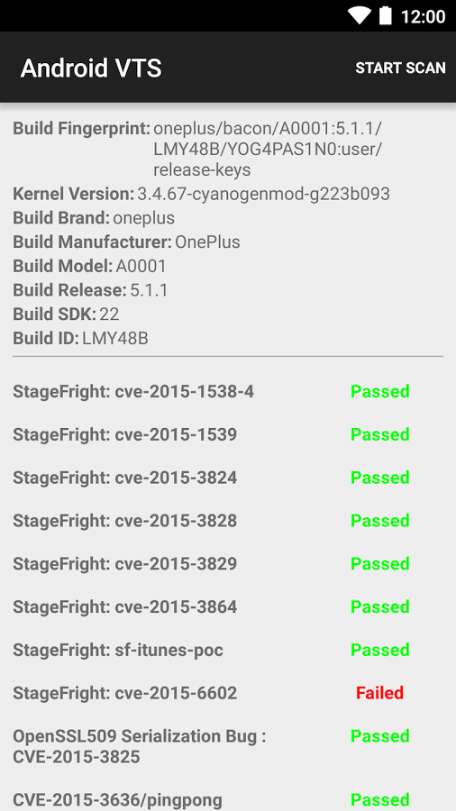 Android VTS gallery image