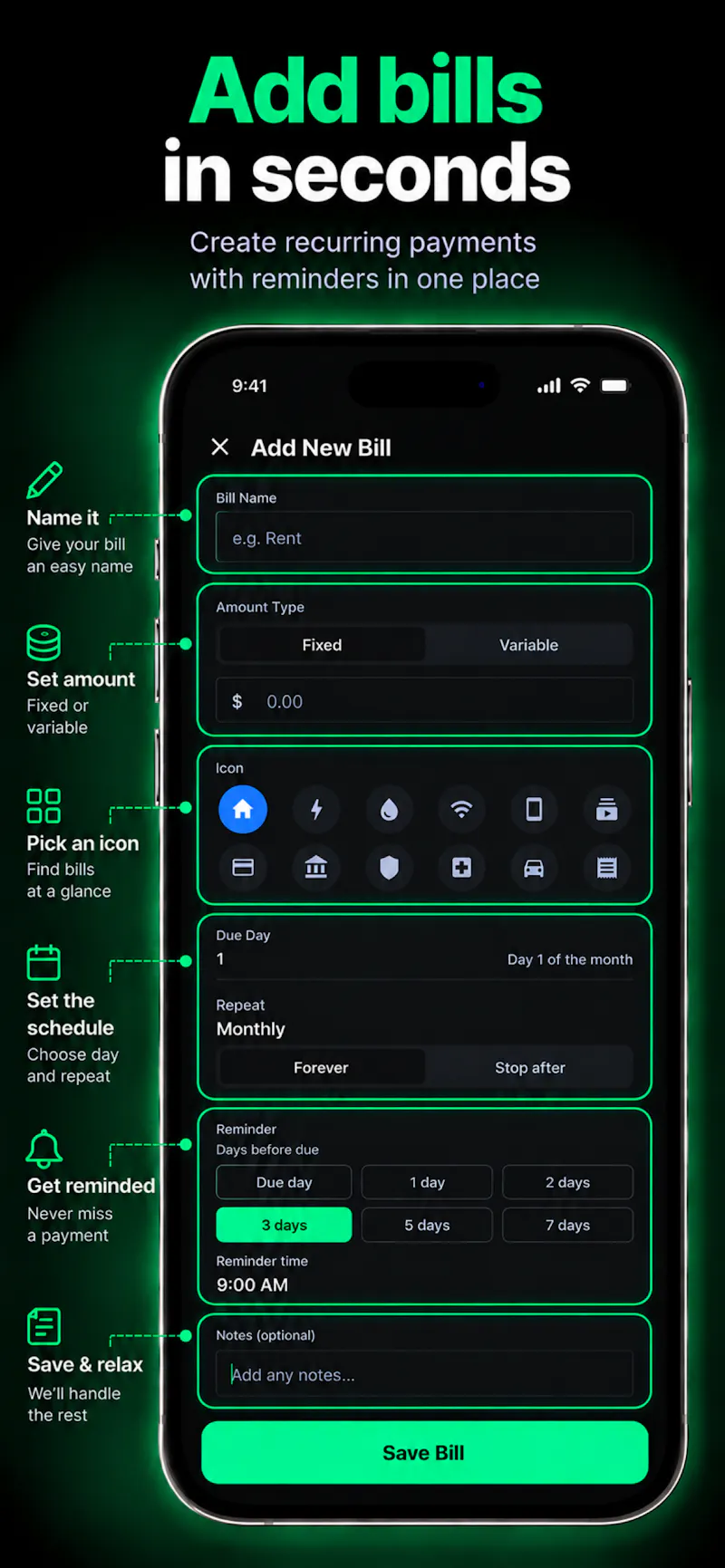 Bill Check screenshot 4