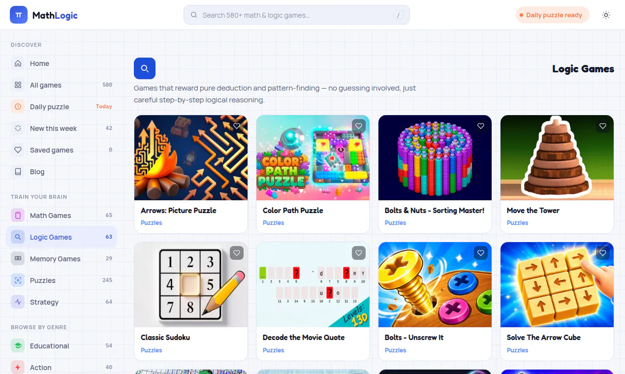MathLogic Games gallery image