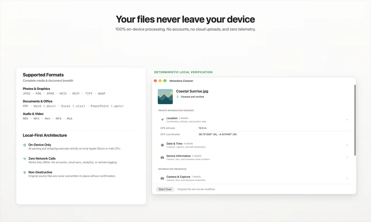 Metadata Cleaner gallery image