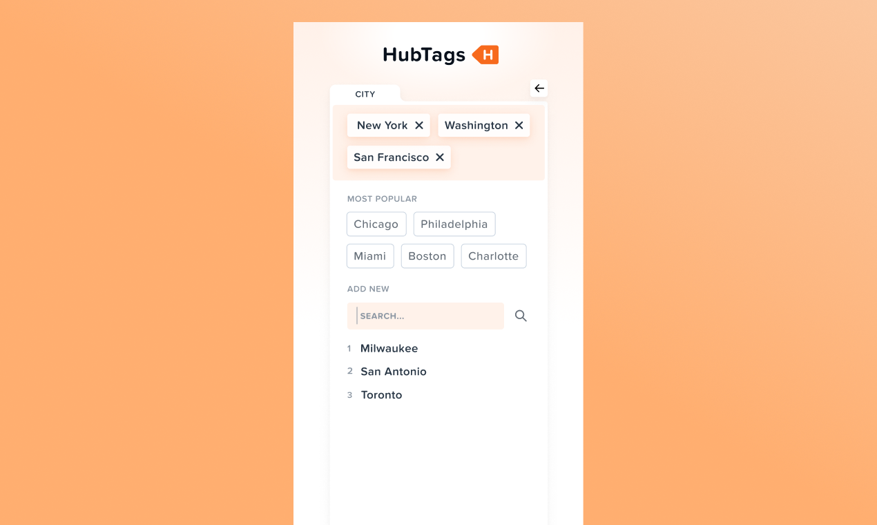 HubTags gallery image