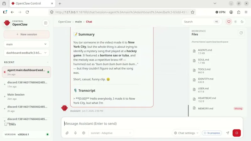 Weftly screenshot 1 (video preview)